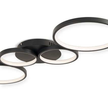 BRILAGI - LED Stropní svítidlo ECHO LED/40W/230V 4000K 32x90 cm černá
