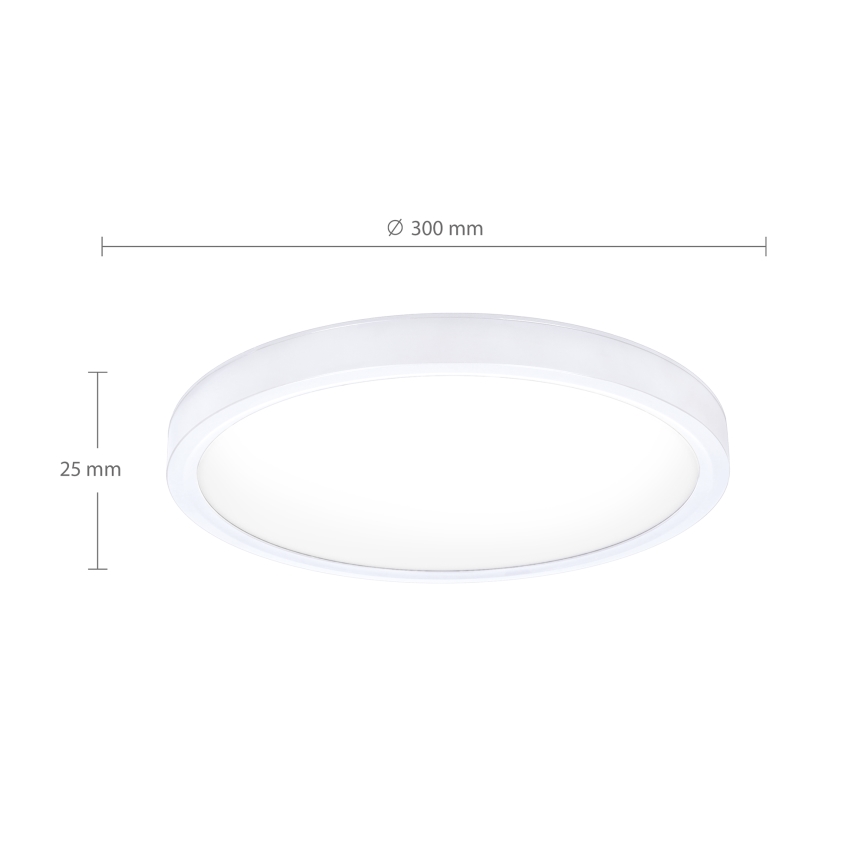 Brilagi - LED Stropní svítidlo ESTELA LED/18W/230V bílá