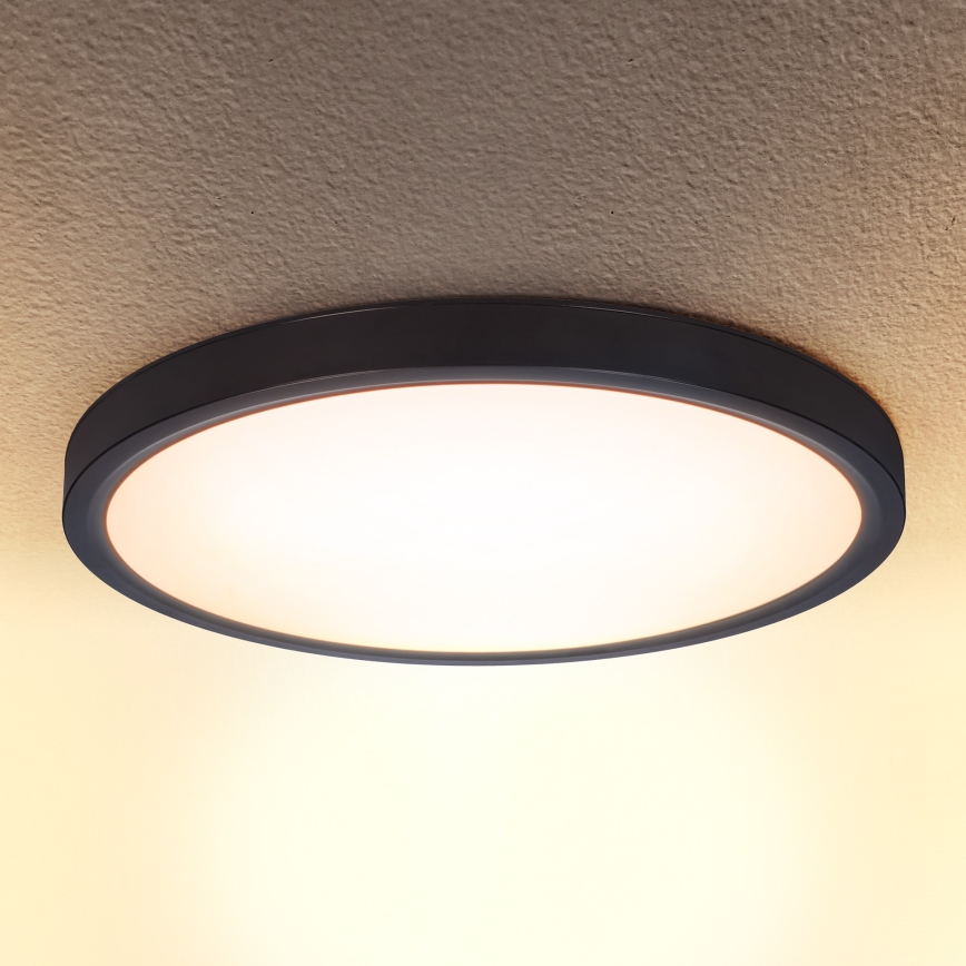 Brilagi - LED Stropní svítidlo ESTELA LED/18W/230V černá