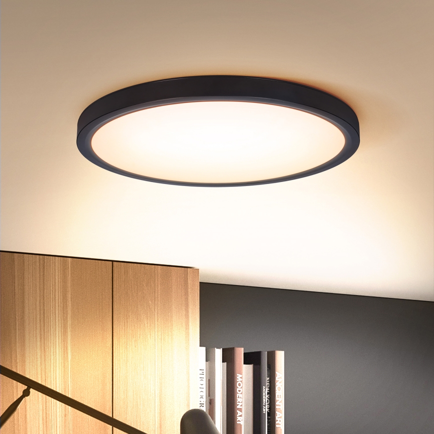 Brilagi - LED Stropní svítidlo ESTELA LED/18W/230V černá