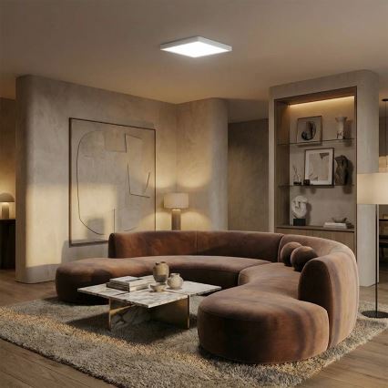 Brilagi - LED Stropní svítidlo ESTELA SQUARE LED/24W/230V 31x31 cm bílá