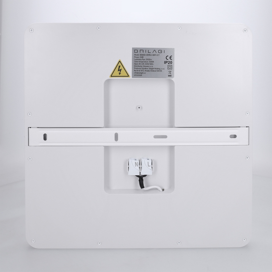 Brilagi - LED Stropní svítidlo ESTELA SQUARE LED/24W/230V 31x31 cm bílá
