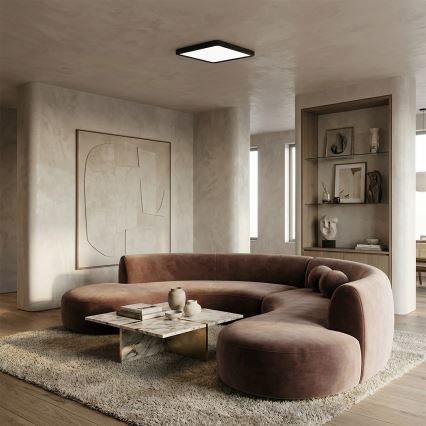 Brilagi - LED Stropní svítidlo ESTELA SQUARE LED/24W/230V 31x31 cm černá