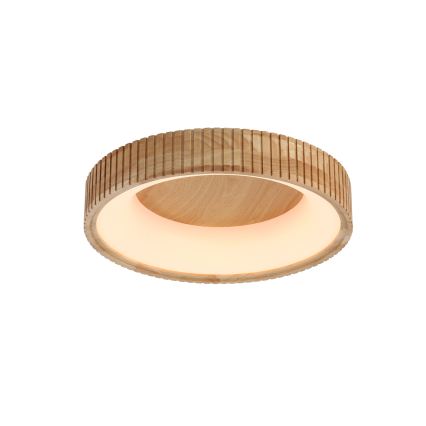 Brilagi - LED Stropní svítidlo FALCON WOOD MODERN LED/30W/230V 3000/4000/6000K pr. 45 cm dřevo