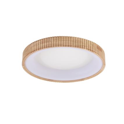 Brilagi - LED Stropní svítidlo FALCON WOOD MODERN LED/40W/230V 3000/4000/6000K pr. 60 cm dřevo