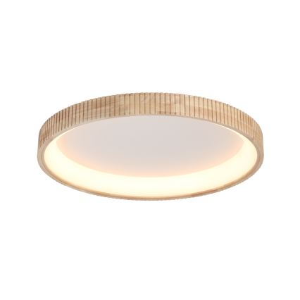 Brilagi - LED Stropní svítidlo FALCON WOOD MODERN LED/60W/230V 3000/4000/6000K pr. 80 cm dřevo