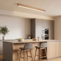 BRILAGI - LED Stropní svítidlo GARDALINE LED/108W/230V 120 cm dub