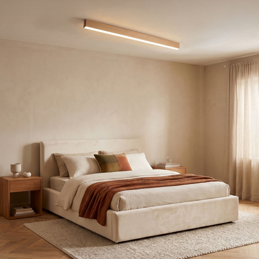 BRILAGI - LED Stropní svítidlo GARDALINE LED/108W/230V 120 cm dub