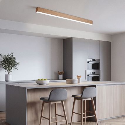 BRILAGI - LED Stropní svítidlo GARDALINE LED/108W/230V 120 cm dub