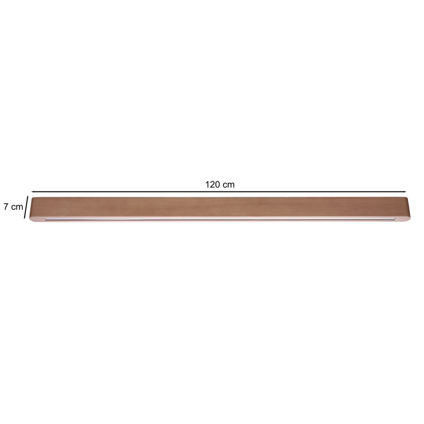 BRILAGI - LED Stropní svítidlo GARDALINE LED/90W/230V 120 cm dub