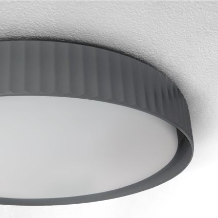 Brilagi - LED Stropní svítidlo LUCIA LED/24W/230V pr. 31 cm šedá