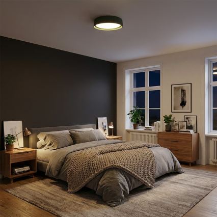 Brilagi - LED Stropní svítidlo LUCIA LED/24W/230V pr. 31 cm zelená