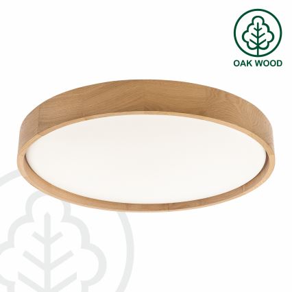 Brilagi - LED Stropní svítidlo MANAROLA PLAIN LED/36W/230V 3000K pr. 48 cm dub