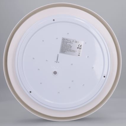 Brilagi - LED Stropní svítidlo MATTEO LED/24W/230V pr. 31 cm černá