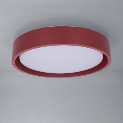 Brilagi - LED Stropní svítidlo MATTEO LED/24W/230V pr. 31 cm červená