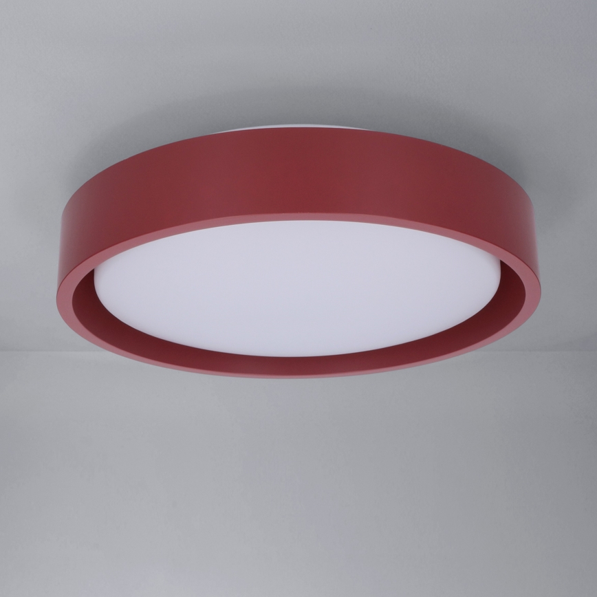 Brilagi - LED Stropní svítidlo MATTEO LED/24W/230V pr. 31 cm červená