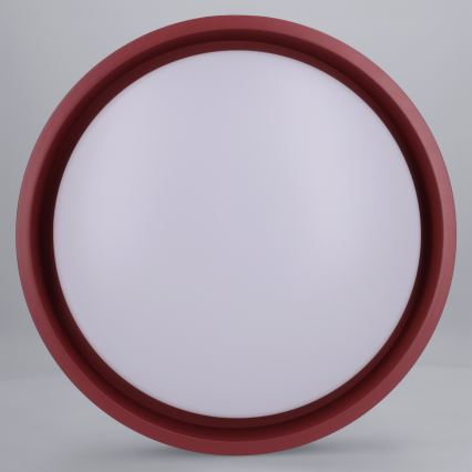 Brilagi - LED Stropní svítidlo MATTEO LED/24W/230V pr. 31 cm červená