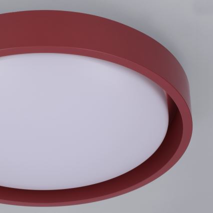 Brilagi - LED Stropní svítidlo MATTEO LED/24W/230V pr. 31 cm červená