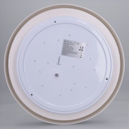 Brilagi - LED Stropní svítidlo MATTEO LED/24W/230V pr. 31 cm taupe