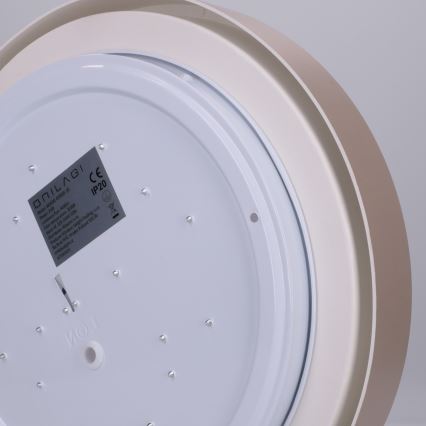 Brilagi - LED Stropní svítidlo MATTEO LED/24W/230V pr. 31 cm taupe