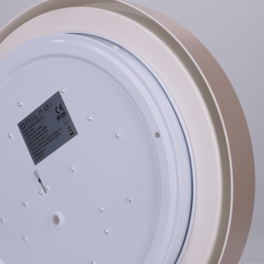 Brilagi - LED Stropní svítidlo MATTEO LED/24W/230V pr. 31 cm taupe