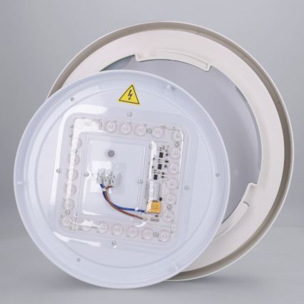 Brilagi - LED Stropní svítidlo MATTEO LED/24W/230V pr. 31 cm taupe