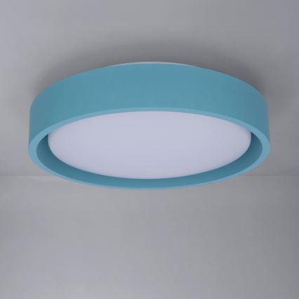 Brilagi - LED Stropní svítidlo MATTEO LED/24W/230V pr. 31 cm tyrkysová