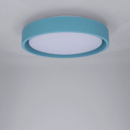 Brilagi - LED Stropní svítidlo MATTEO LED/24W/230V pr. 31 cm tyrkysová