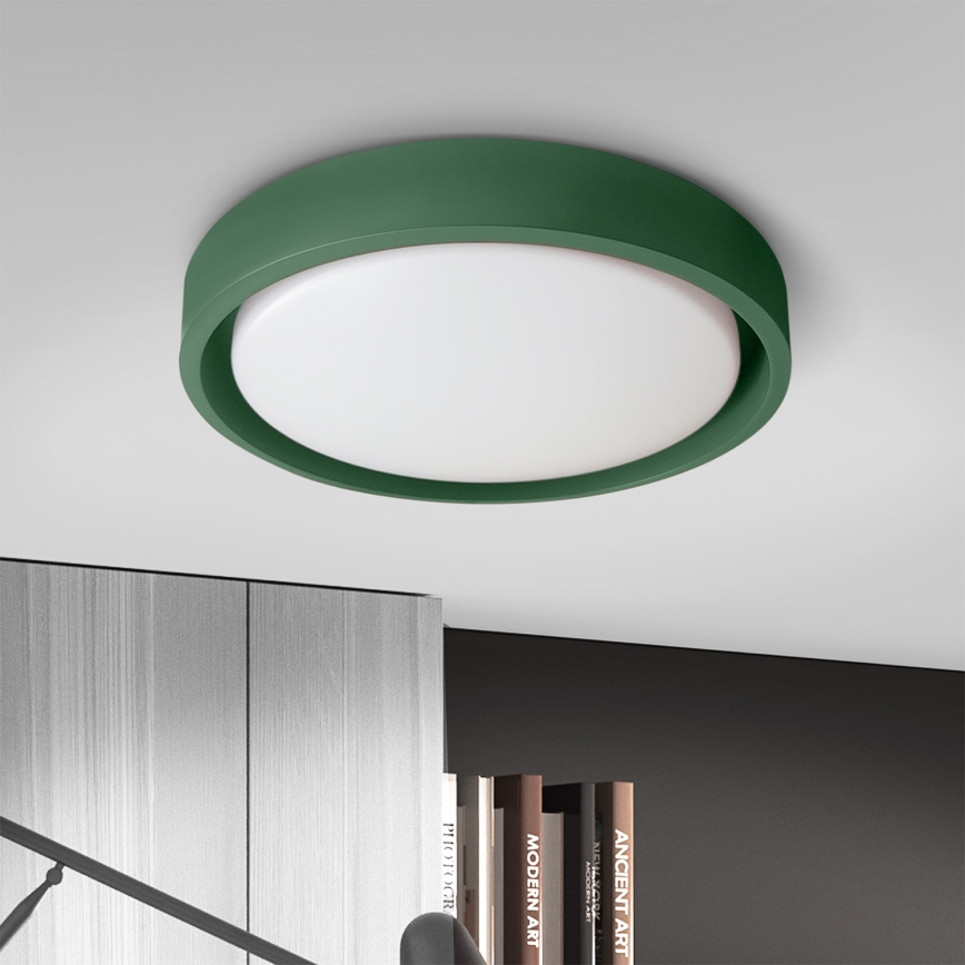 Brilagi - LED Stropní svítidlo MATTEO LED/24W/230V pr. 31 cm zelená