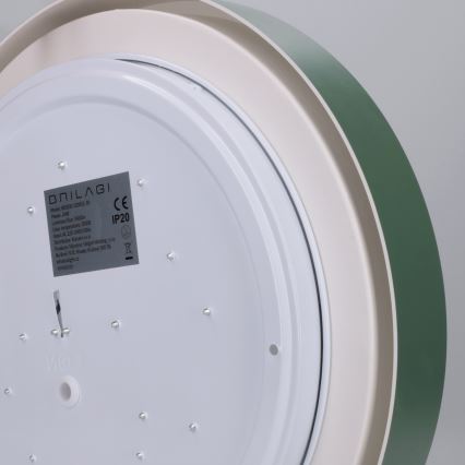 Brilagi - LED Stropní svítidlo MATTEO LED/24W/230V pr. 31 cm zelená