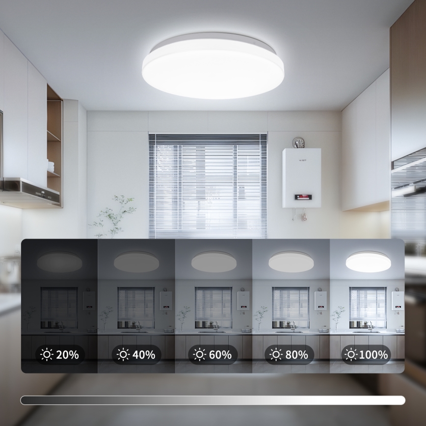 Brilagi - LED Stropní svítidlo MILKY WAY LED/24W/230V 3000/4000/6500K pr. 38 cm