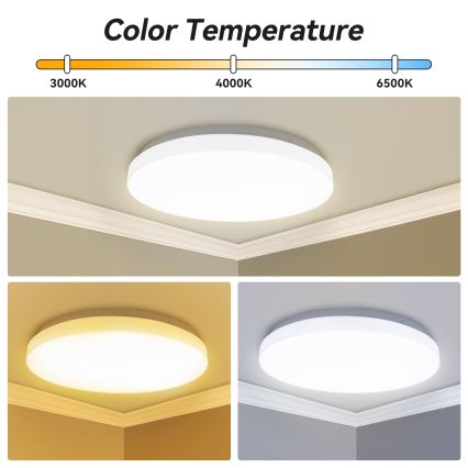 Brilagi - LED Stropní svítidlo MILKY WAY LED/24W/230V 3000/4000/6500K pr. 38 cm
