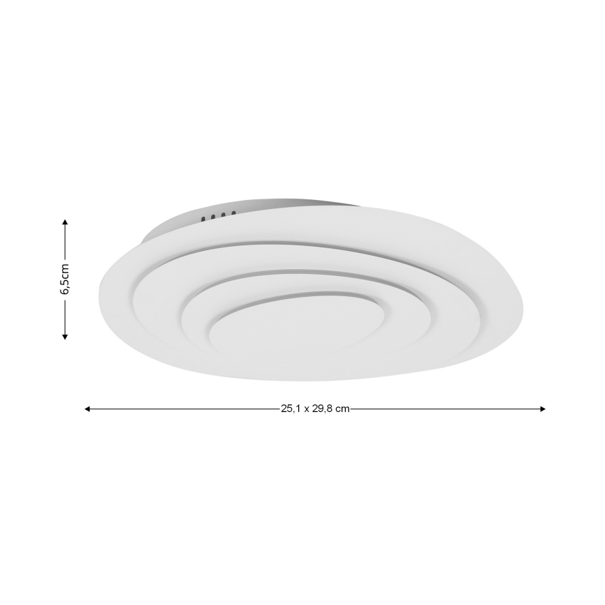 Brilagi - LED Stropní svítidlo MODERN MINI LED/28W/230V 3000/4500/6000K 29,8x25,1 cm