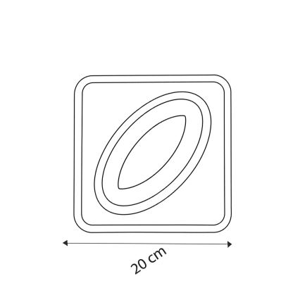 Brilagi - LED Stropní svítidlo MODERN MINI LED/32W/230V 3000/4000/6000K