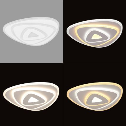 Brilagi - LED Stmívatelné stropní svítidlo MODERN MINI LED/45W/230V 3000/4000/6000K + dálkové ovládání