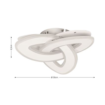 Brilagi - LED Stmívatelné stropní svítidlo MODERN MINI LED/49W/230V 3000/4000/6000K + dálkové ovládání