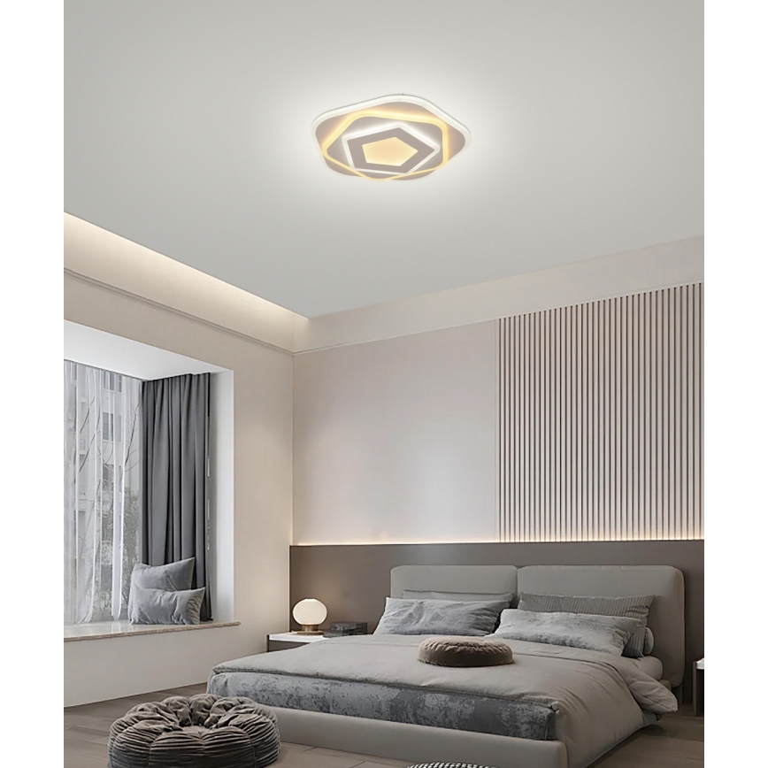 Brilagi - LED Stmívatelné stropní svítidlo MODERN MINI LED/53W/230V 3000-6000K pr. 30 cm + dálkové ovládání