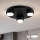 Brilagi - LED Stropní svítidlo MONO 3xGX53/13W/230V pr. 30 cm černá
