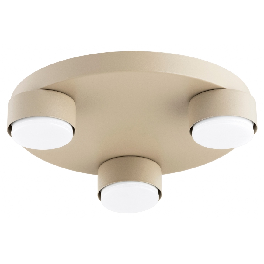 Brilagi - LED Stropní svítidlo MONO 3xGX53/30W/230V pr. 30 cm béžová