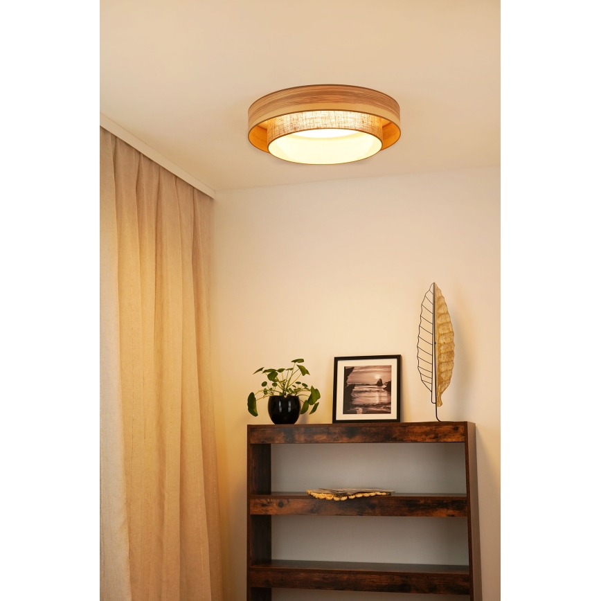 Brilagi - LED Stropní svítidlo MONTANA BOHO LED/26W/230V pr. 60 cm hnědá