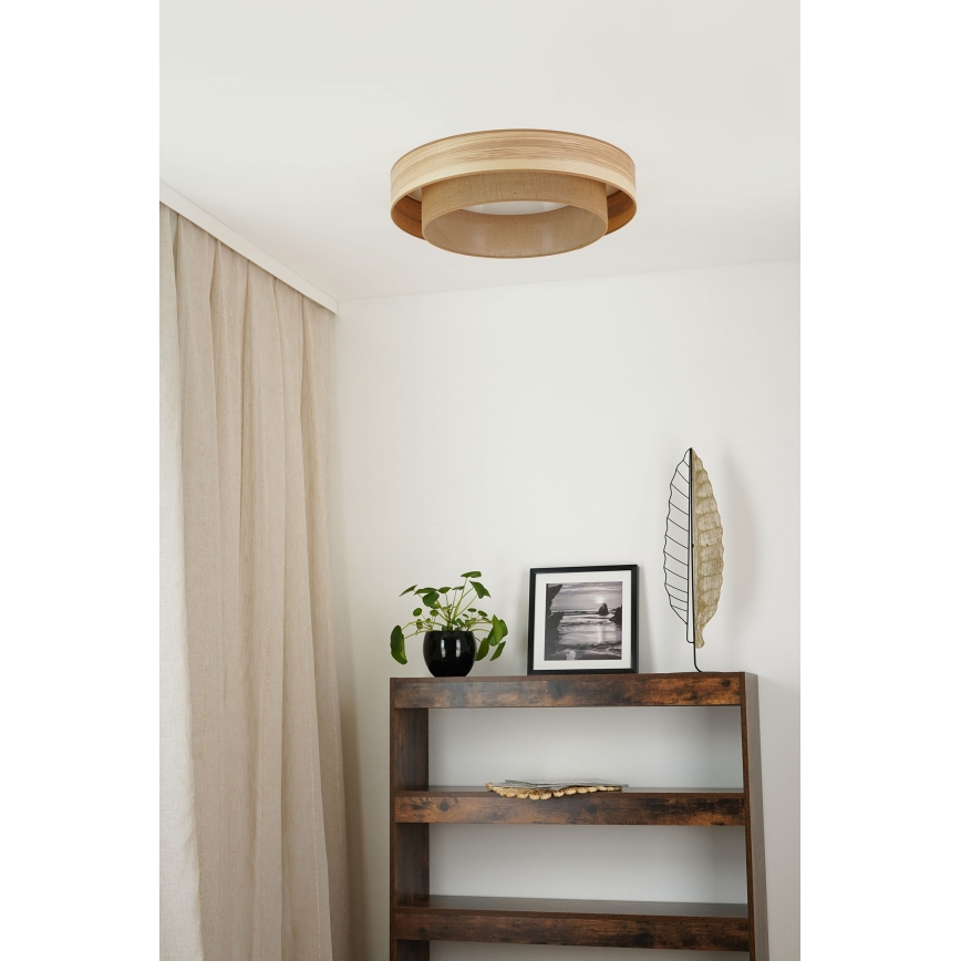 Brilagi - LED Stropní svítidlo MONTANA BOHO LED/26W/230V pr. 60 cm hnědá