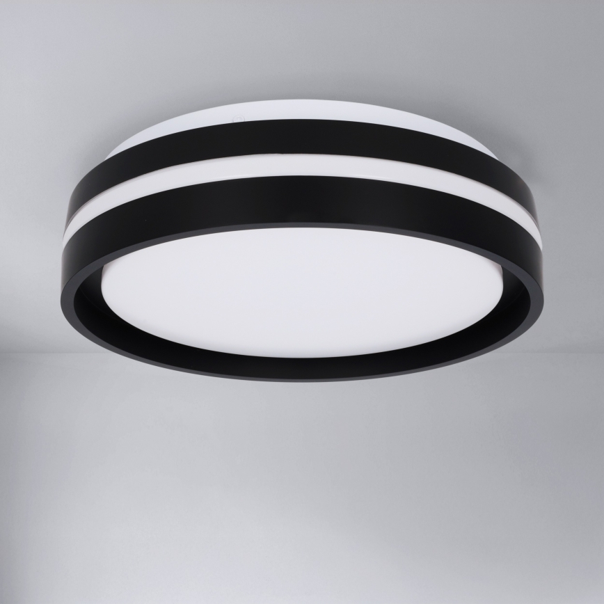 Brilagi - LED Stropní svítidlo NAOMI LED/24W/230V pr. 28,5 cm černá