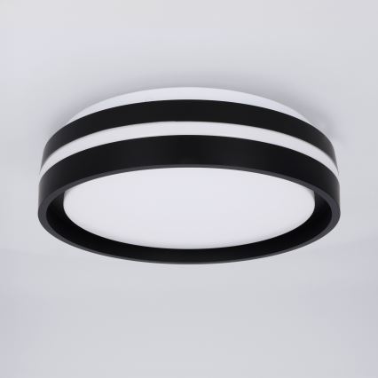 Brilagi - LED Stropní svítidlo NAOMI LED/24W/230V pr. 28,5 cm černá