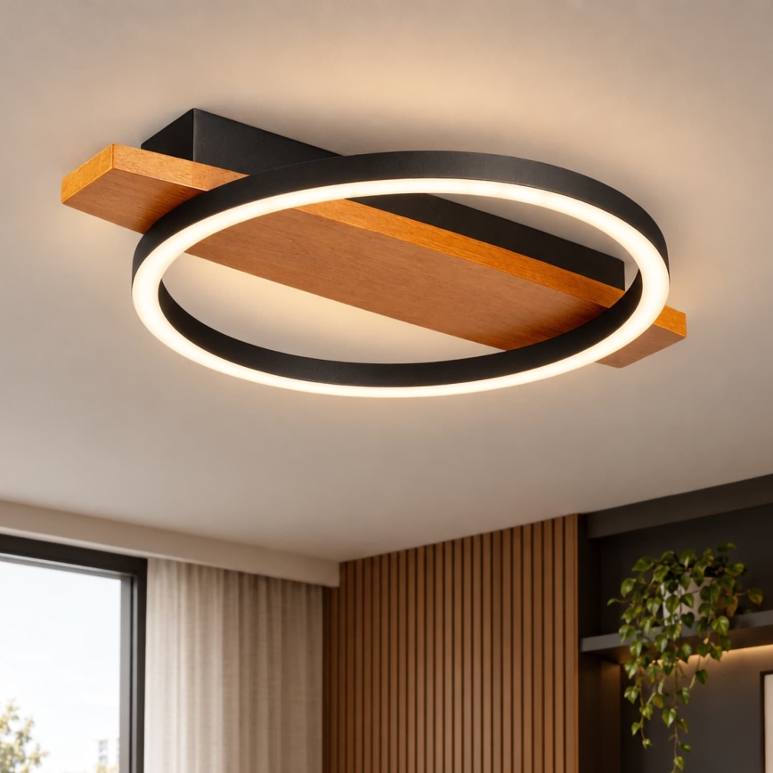 BRILAGI - LED Stropní svítidlo PLANK LED/16W/230V 4000K 30x40 cm dřevo