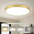 Brilagi - LED Stropní svítidlo POOL LED/100W/230V 3000/4000/6000K pr. 80 cm zlatá