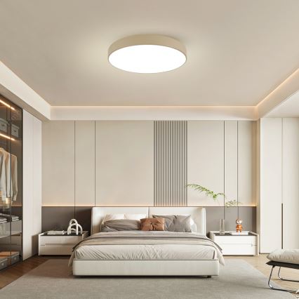 Brilagi - LED Stropní svítidlo POOL LED/100W/230V 3000/4500/6000K pr. 80 cm béžová