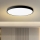 Brilagi - LED Stropní svítidlo POOL LED/128W/230V 3000/4500/6000K pr. 100 cm černá