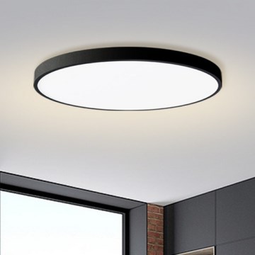 Brilagi - LED Stropní svítidlo POOL LED/180W/230V 3000/4500/6000K pr. 120 cm černá