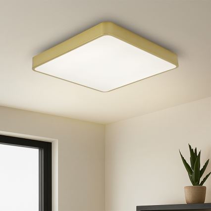 Brilagi - LED Stropní svítidlo POOL LED/36W/230V 3000/4000/6000K 40x40 cm zlatá