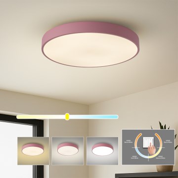 Brilagi - LED Stropní svítidlo POOL LED/60W/230V 3000/4000/6000K pr. 50 cm růžová